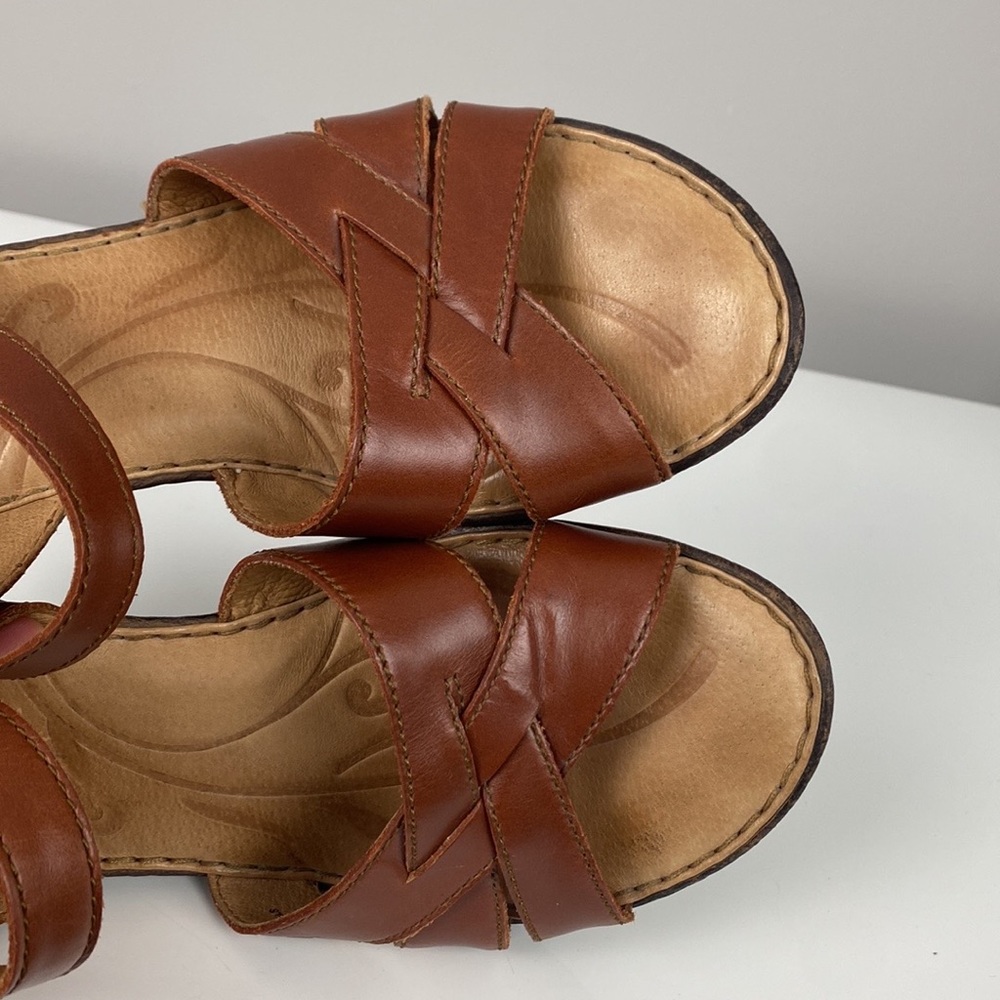 Born Belinda Open Toe Heeled Sandal Size 10 - Picture 12 of 16